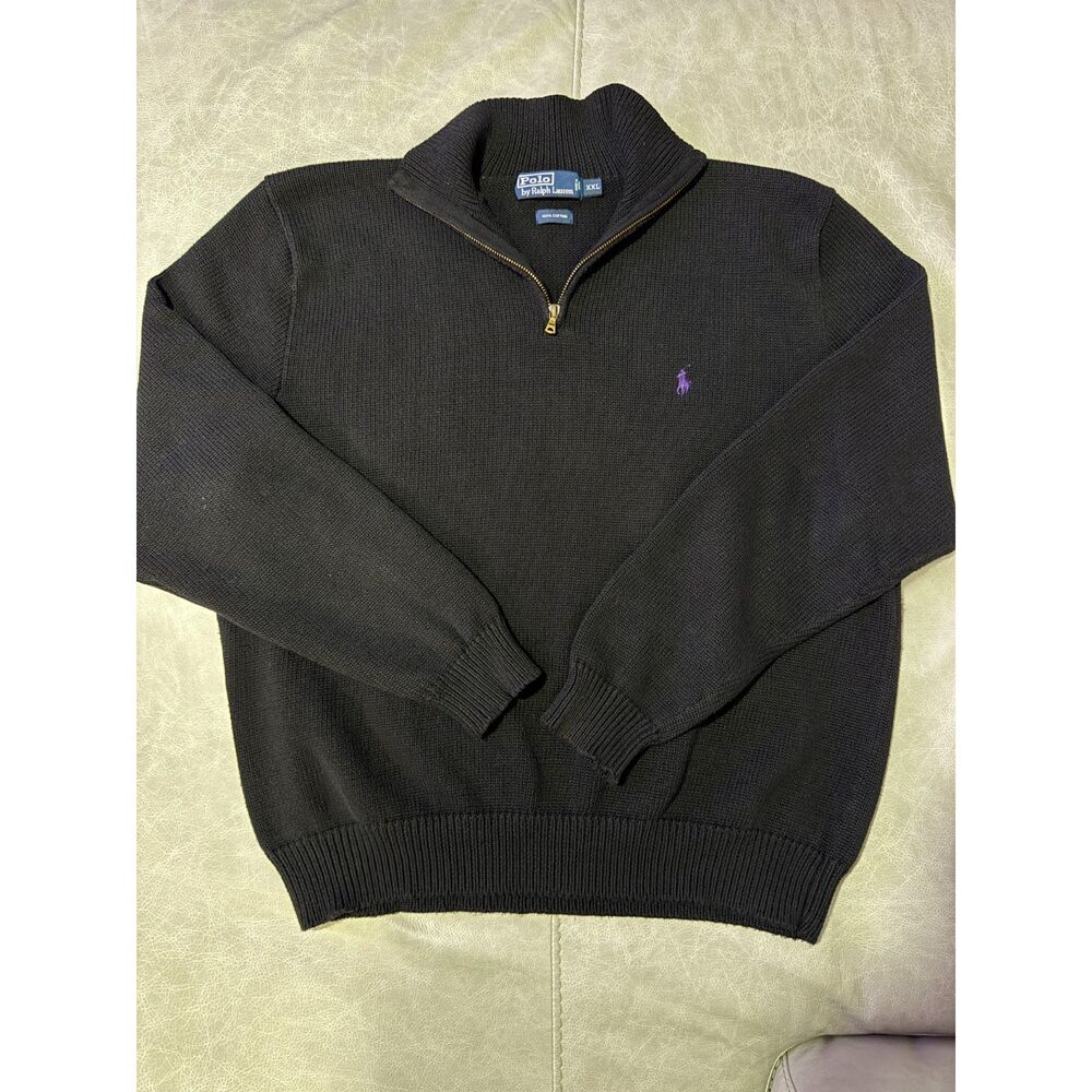 Polo by Ralph Lauren Men's Quarter-Zip Sweater